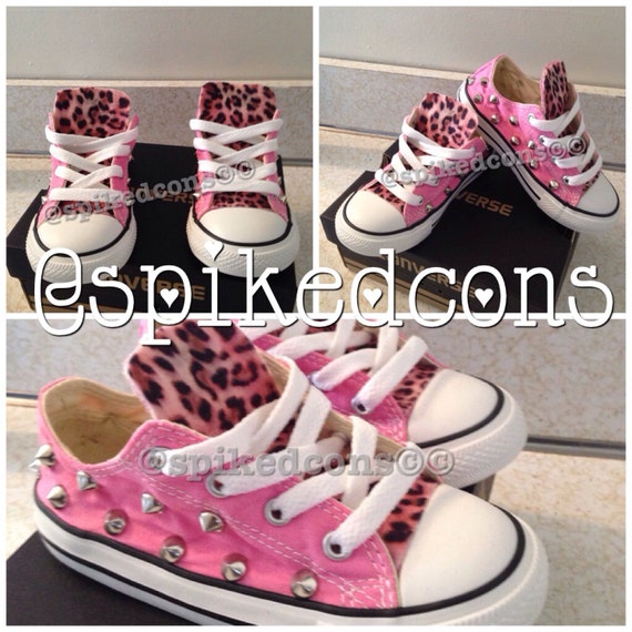 infant leopard converse