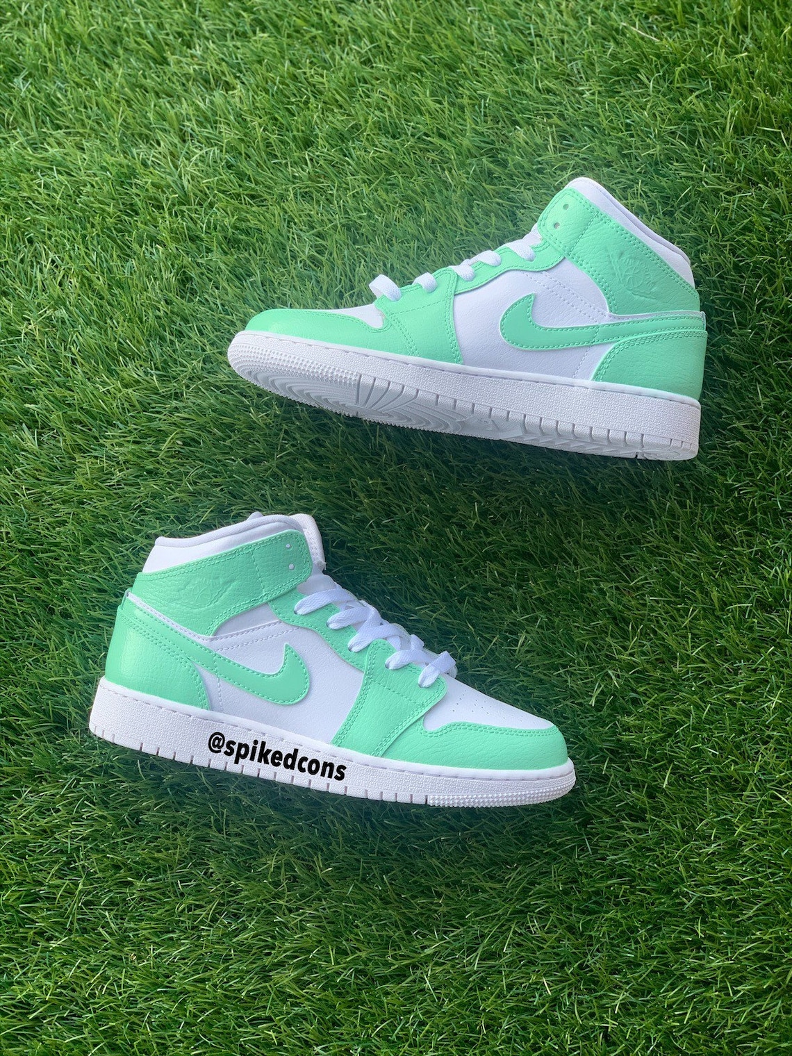 air jordan 1 low mint green