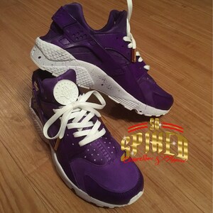 blue yellow and pink huaraches