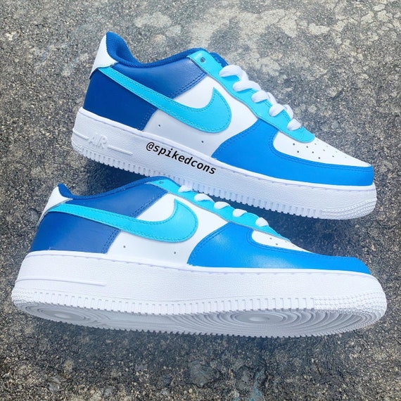 3 Shades of the Blues Nike Air Force 1 