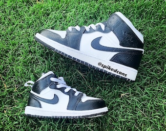 Custom Black & White J 1-(read description)Check Sizing Before Ordering