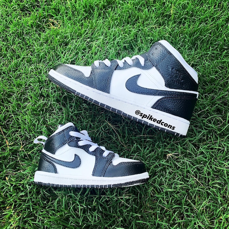 Custom Black & White J 1-(read description)Check Sizing Before Ordering 