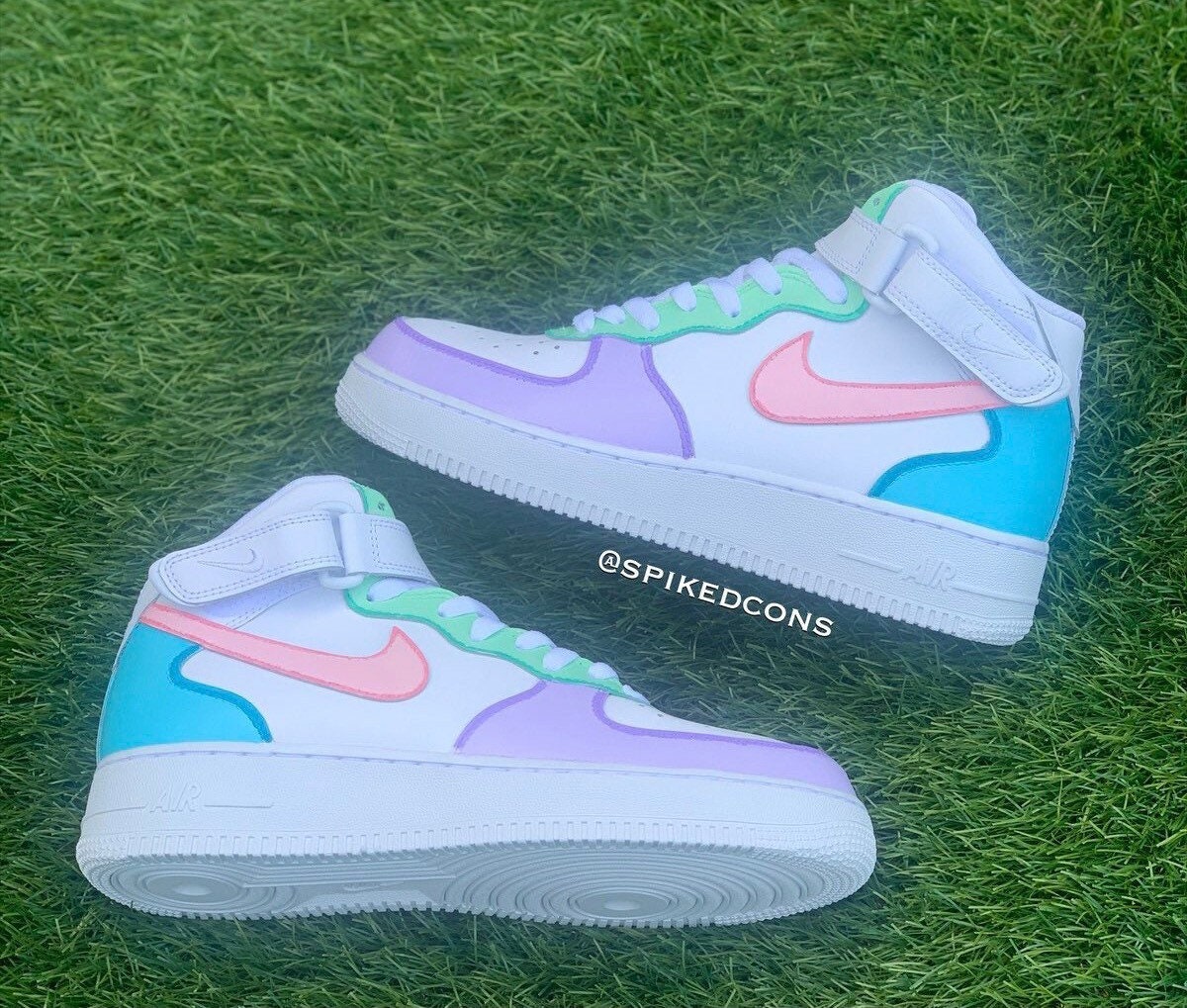 Cotton Candy Air Force 1 Air Force 1s Air Force 1 Pink Air 