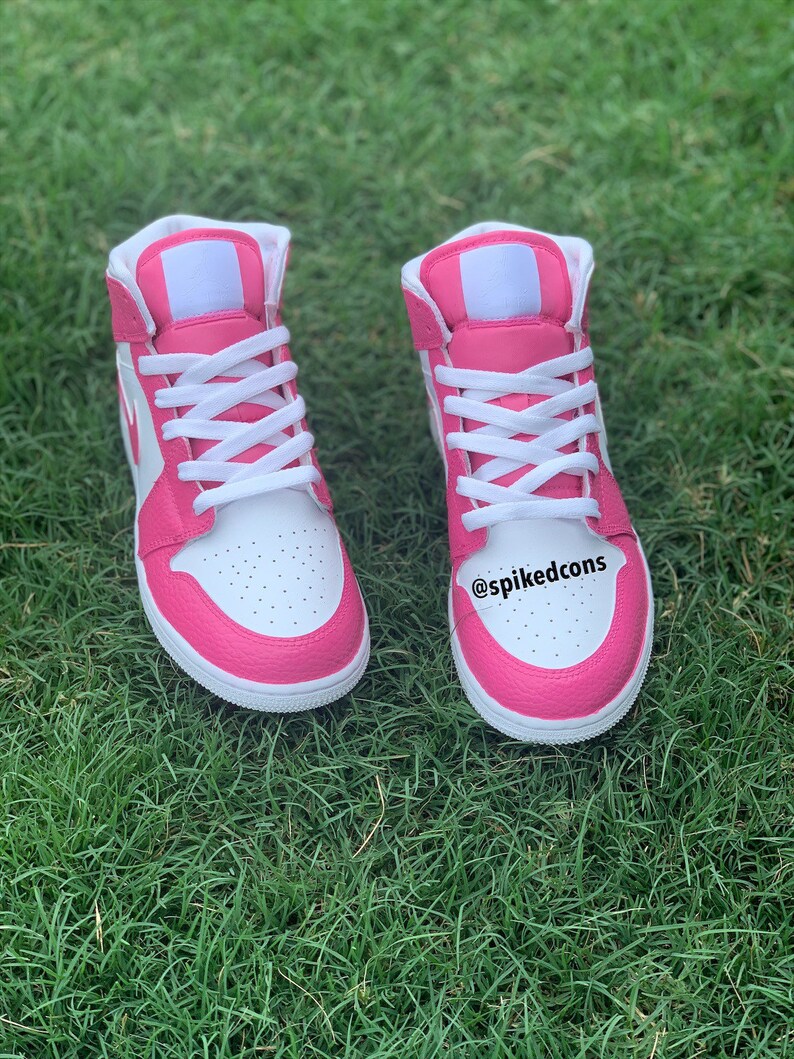 Custom Hot Pink Jordan 1 Other colors AvailableCheck | Etsy
