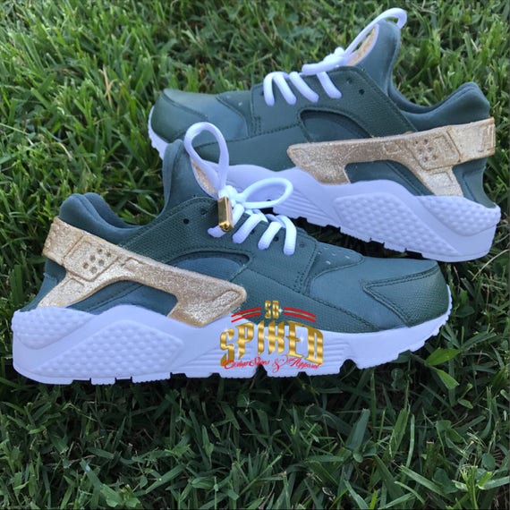 nike air huarache kids green