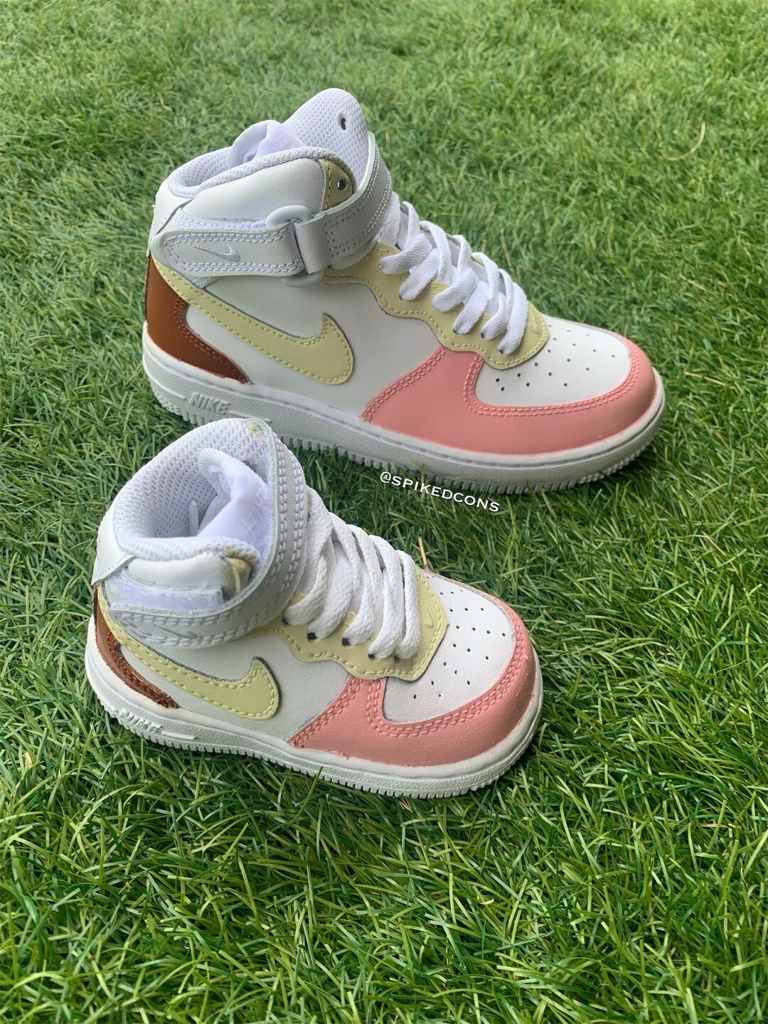 Custom 3 Shades Sneakers Af1skids & Adults Etsy