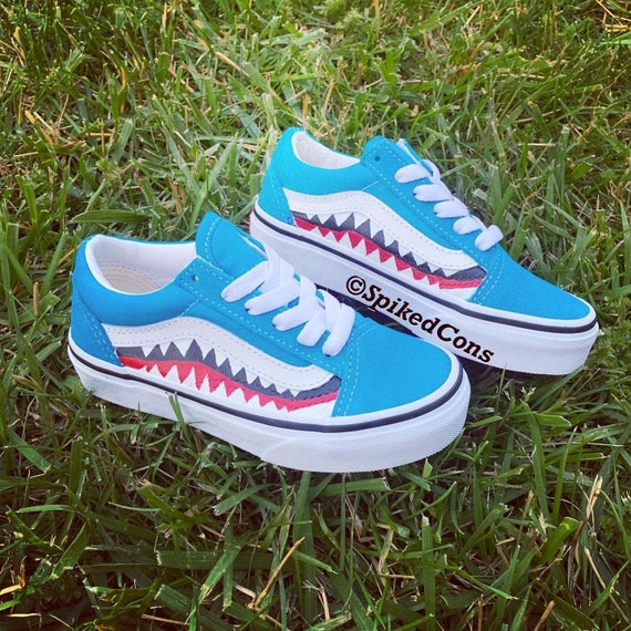 blue shark vans