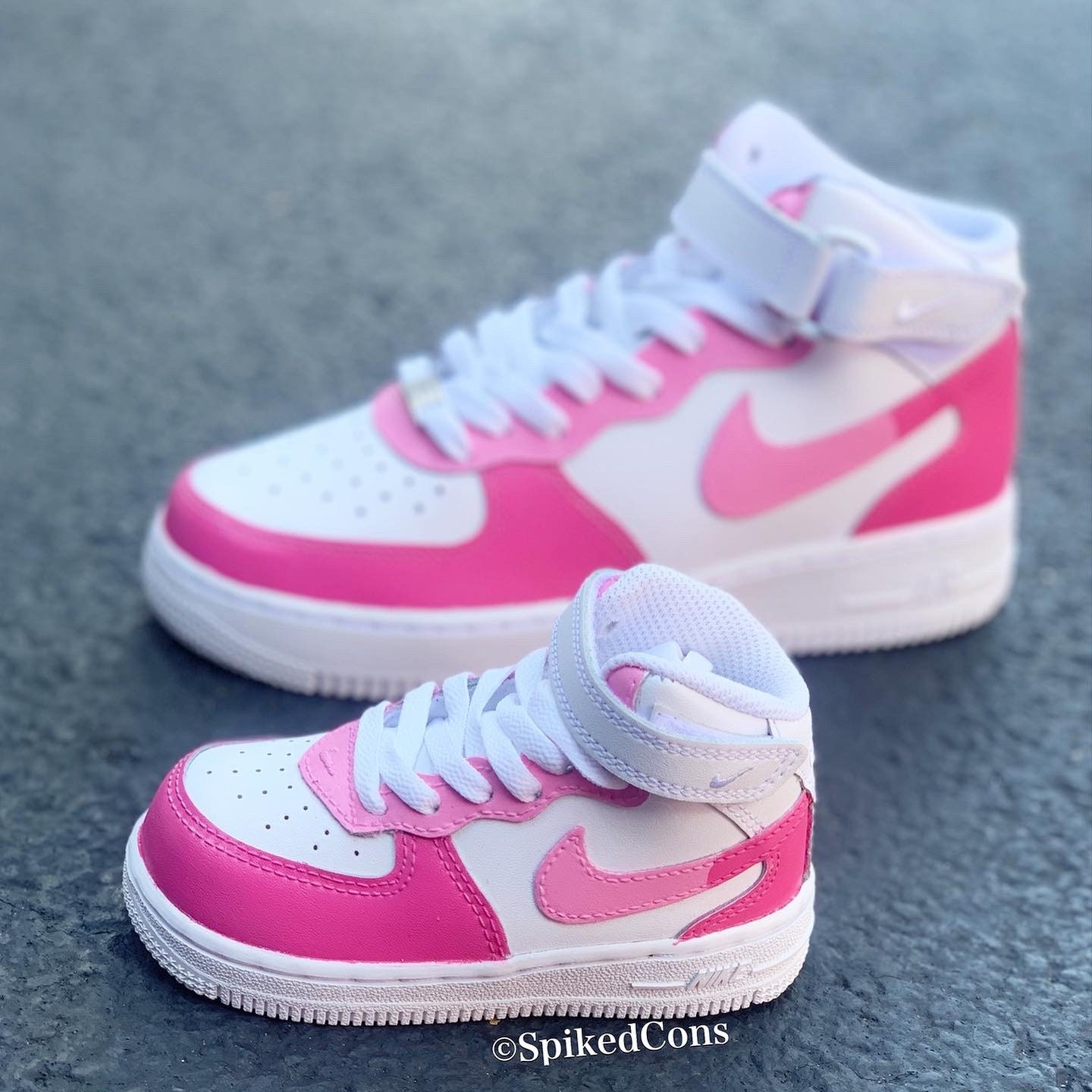 Custom Colored Air Force 1 Drip Swooshes – Shoe Fury