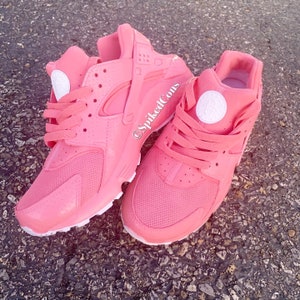 huaraches pink and purple