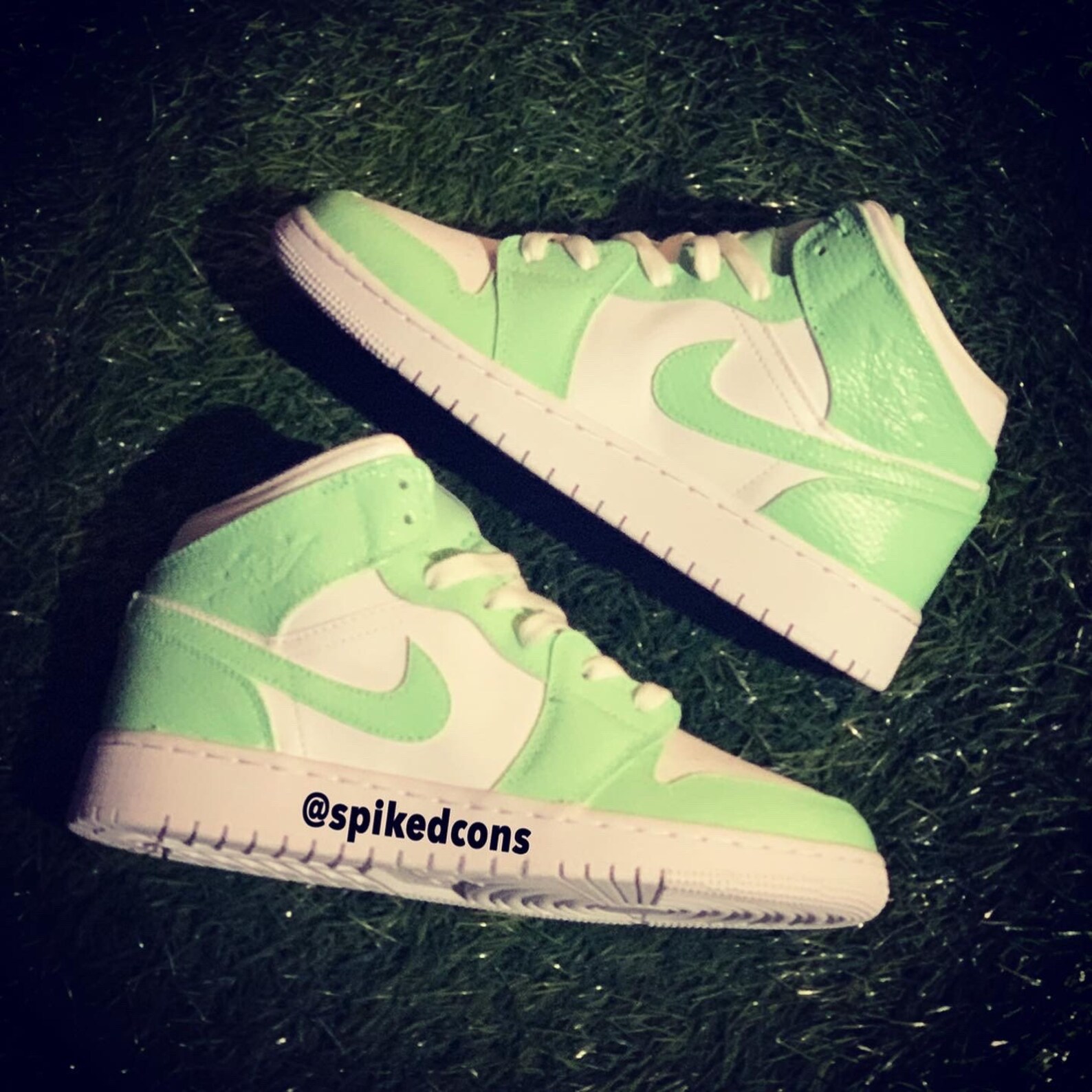 jordan one mint green