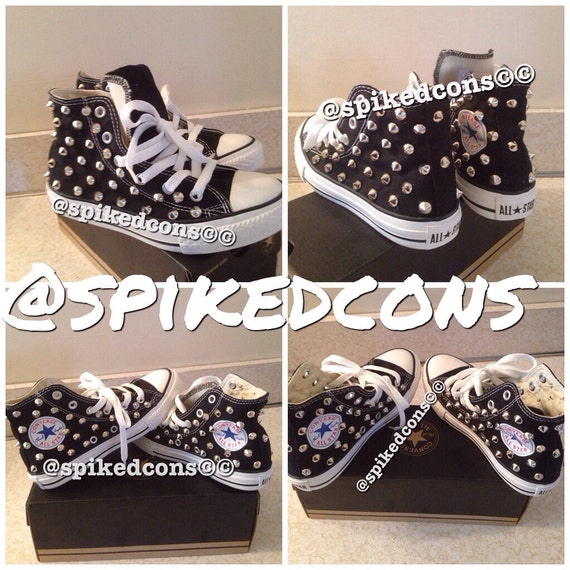 Kids studded 2025 converse