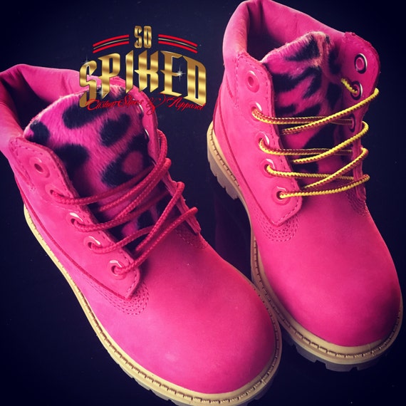 hot pink timbs