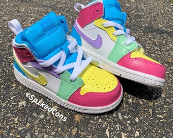 Bloque de color personalizado J 1 "Agridulce" Rosa Verde Morado Azul Amarillo Consultar talla antes de realizar el pedido