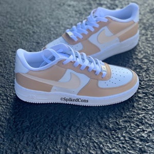 Custom “Tan Ombré ” (AF1)--Check Sizing Before Ordering