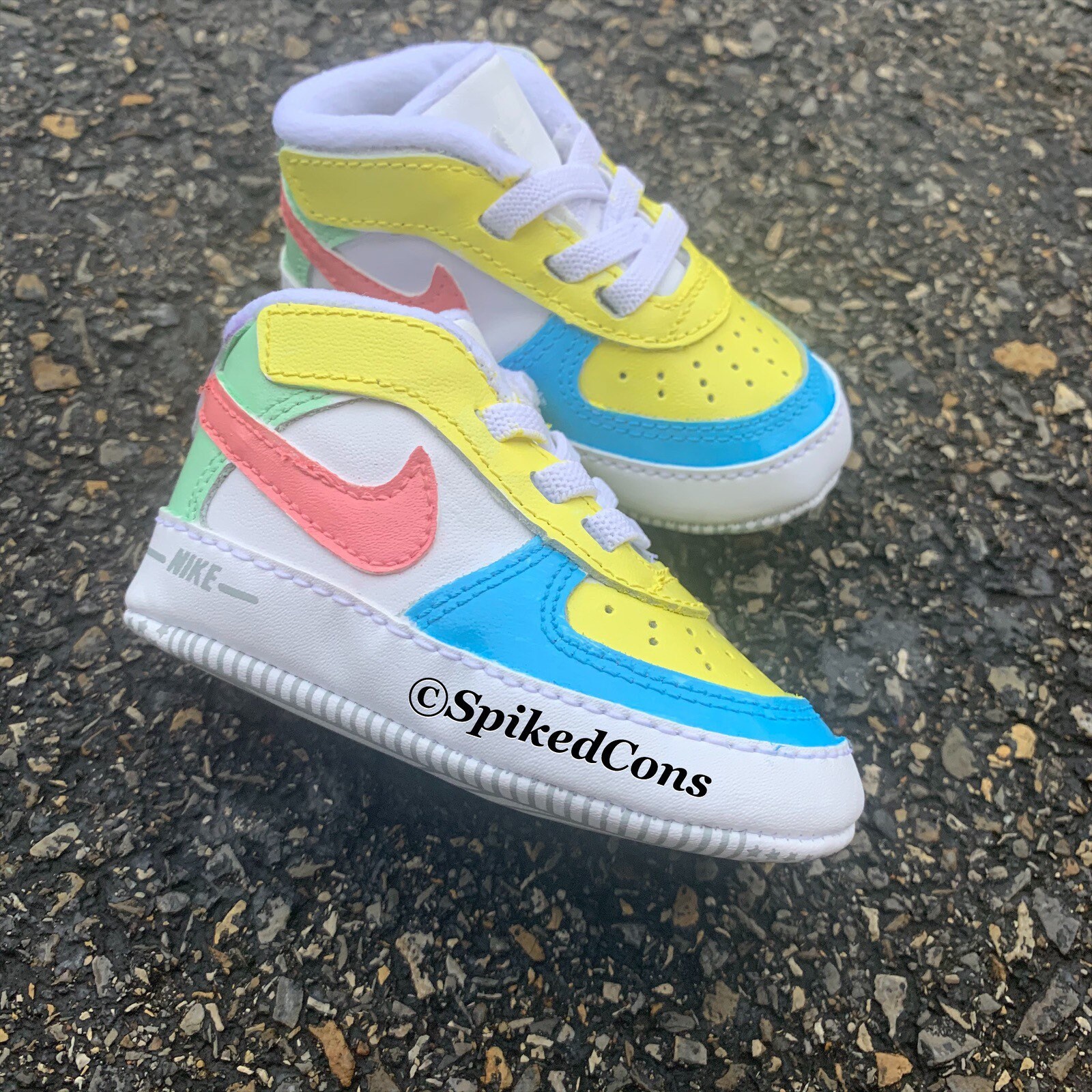 yellow air force 1 infant