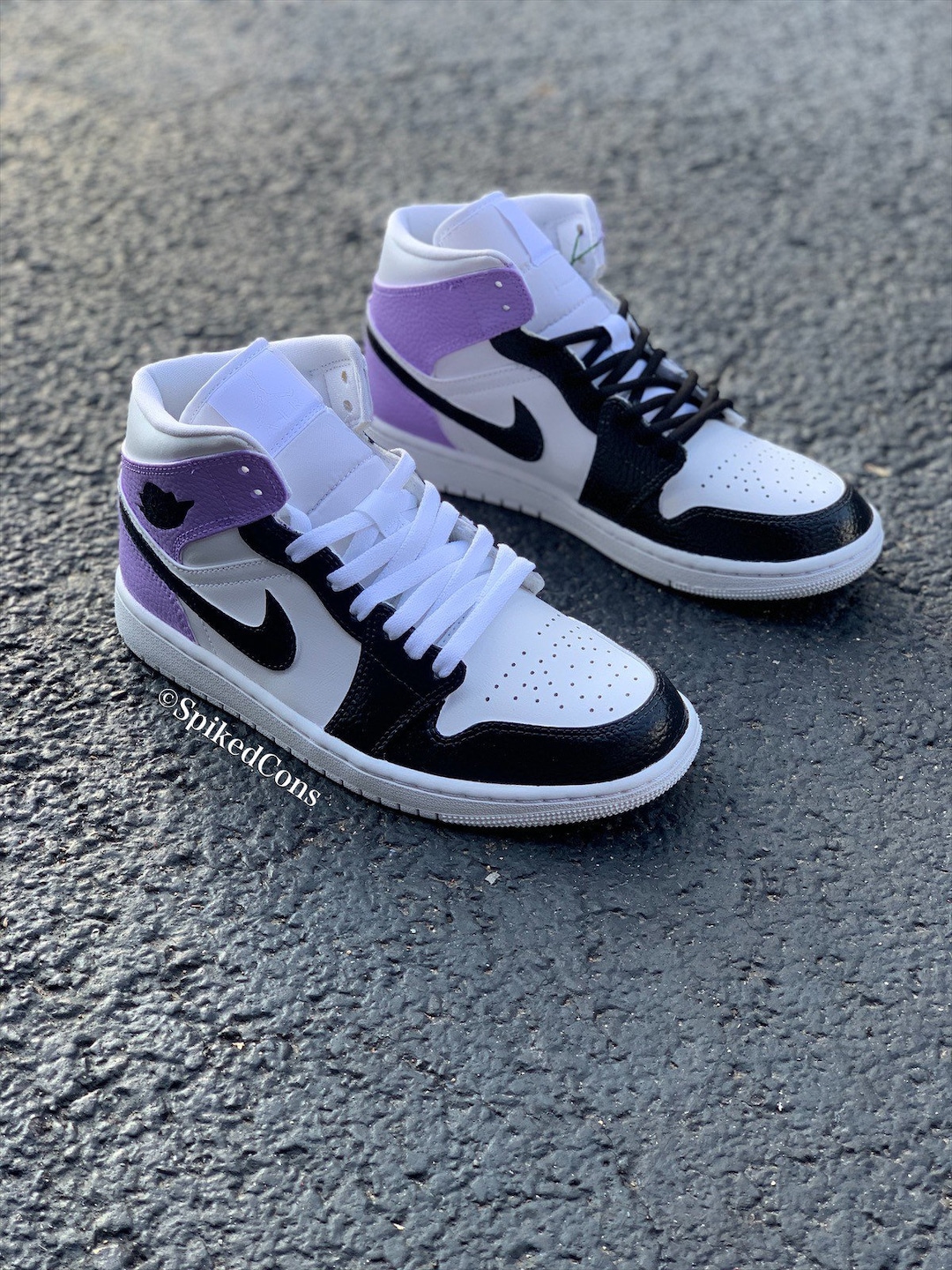 purple and black 1s