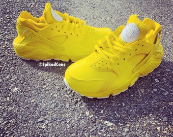 Kid adult Custom Huaraches Hot Pink yellow Blue Purple Etsy