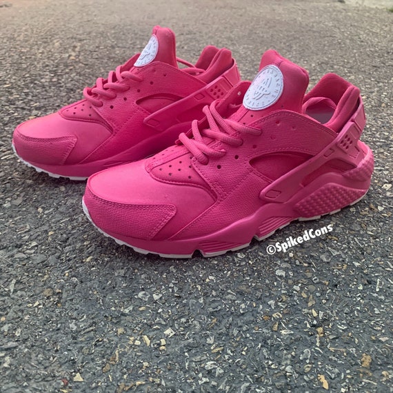 pink and blue huaraches