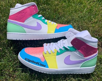 pink and purple low 1s