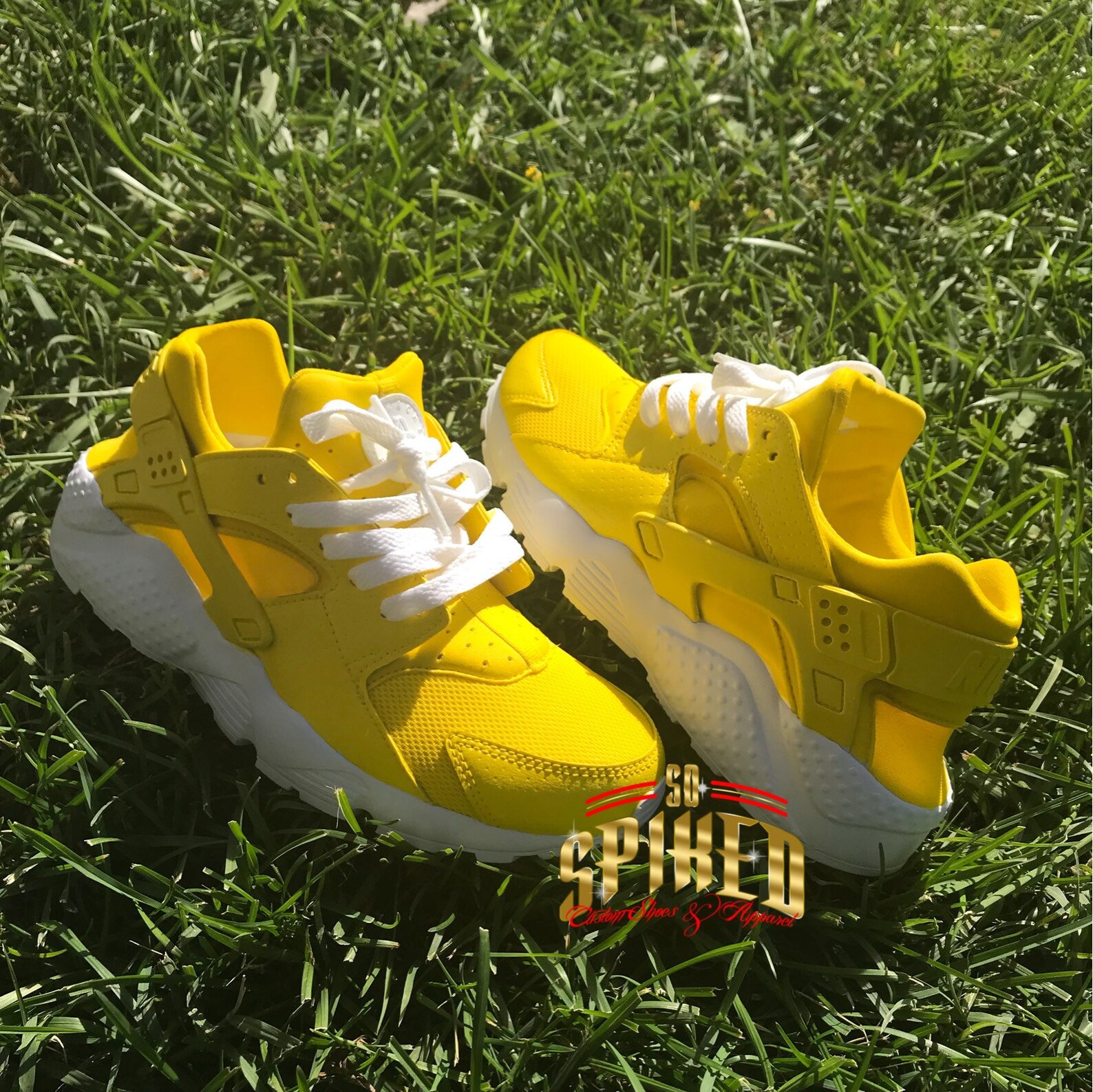 mens yellow huaraches