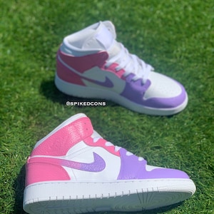 Custom pink & Purple J 1 other Colors Available Check Sizing Before ...