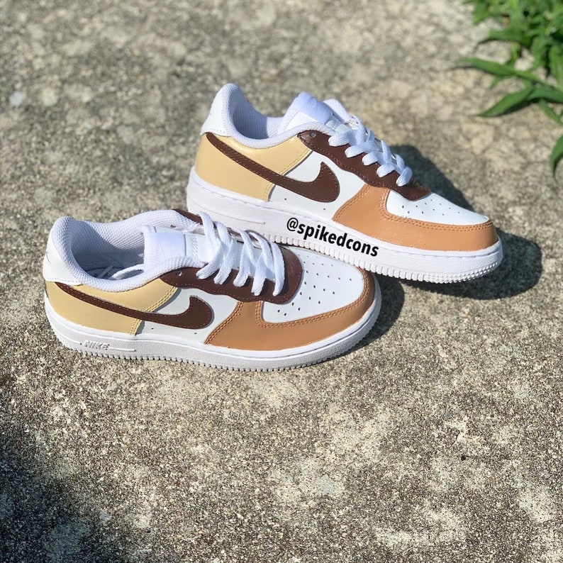 af1 custom brown
