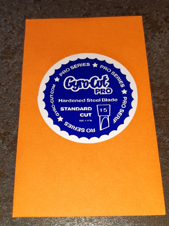 Genuine GYRO-CUT Junior Craft & Hobby Tool + spare nib for paper & card