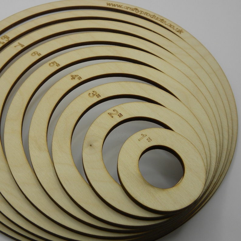 Easy Circles Kit - A Set of Round Plywood Templates, Perfect for ...