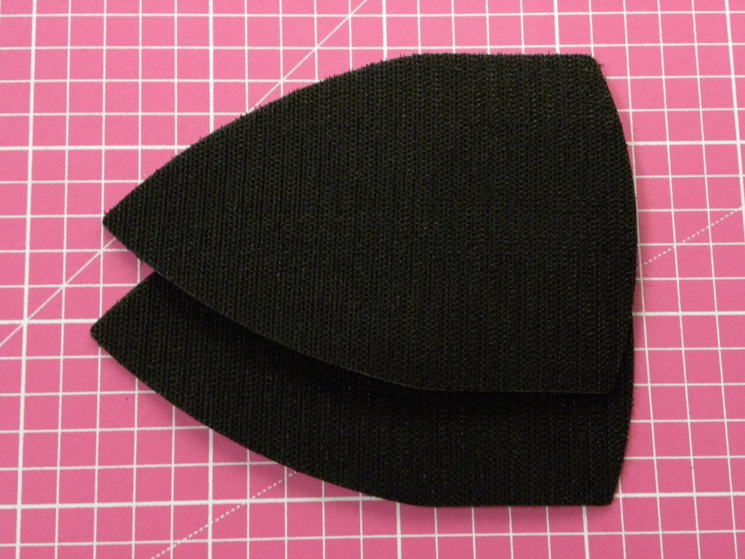 2 X Replacement Hook Pads for Detail Sanders, WITHOUT Foam Backing, Self Adhesive. Fits Most