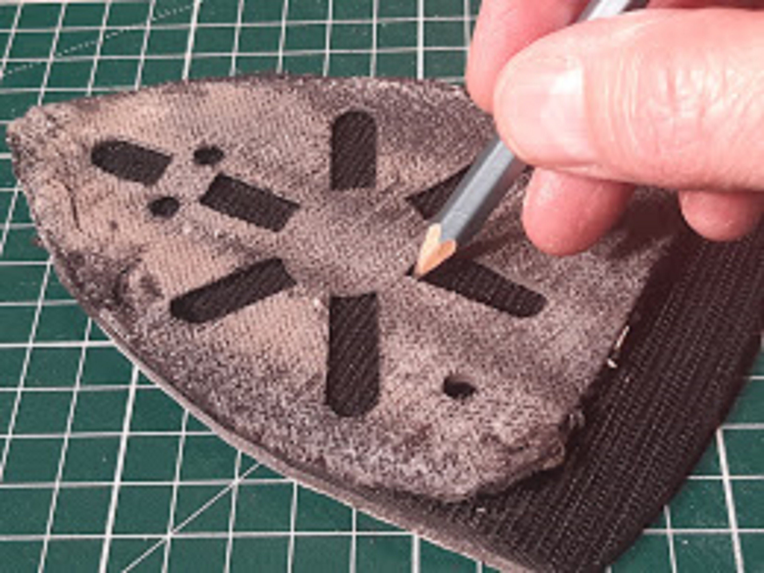 Replacement Hook Pad for Detail Sanders, WITHOUT Foam Backing, Self