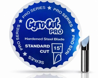 Punta de acero endurecido de corte estándar para la herramienta para manualidades y pasatiempos Gyro-Cut PRO