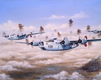 フランクリンミント 1/48スケール - B-24 リベレーター爆撃機（部品
