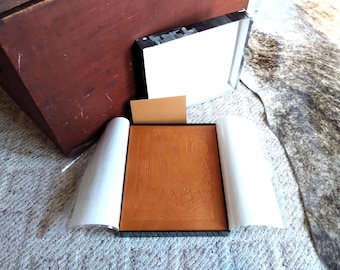 Smithsonian Adventure, Discovery & Wonder 150th Anniversary Leather Coffee Table Book in Slipcase