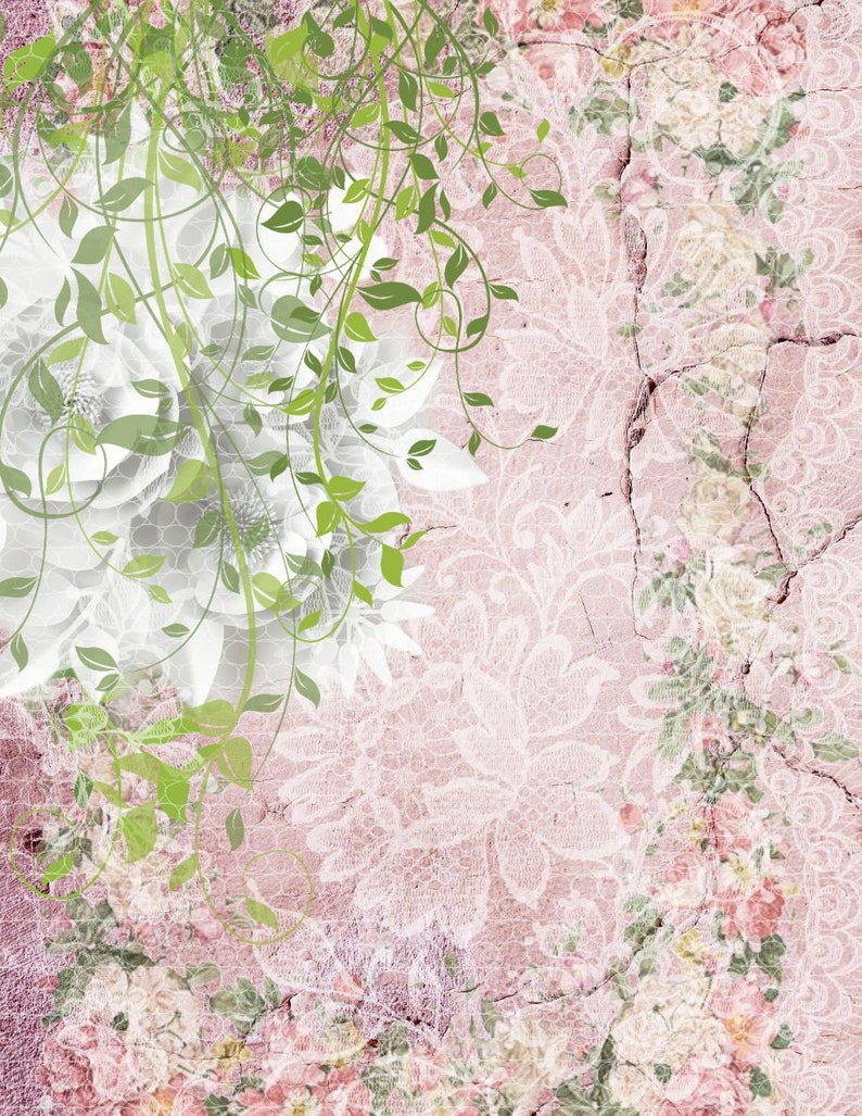 Wedding Scrapbook Paper Wedding Ephemera Printable Journal | Etsy