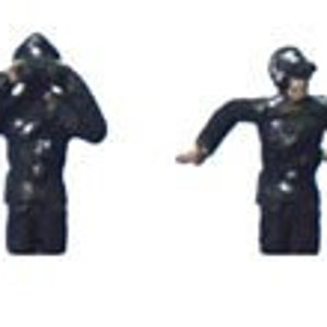1/144 3D Printed WWII Tank Commanders in Combat. Ten figures set. Unpainted