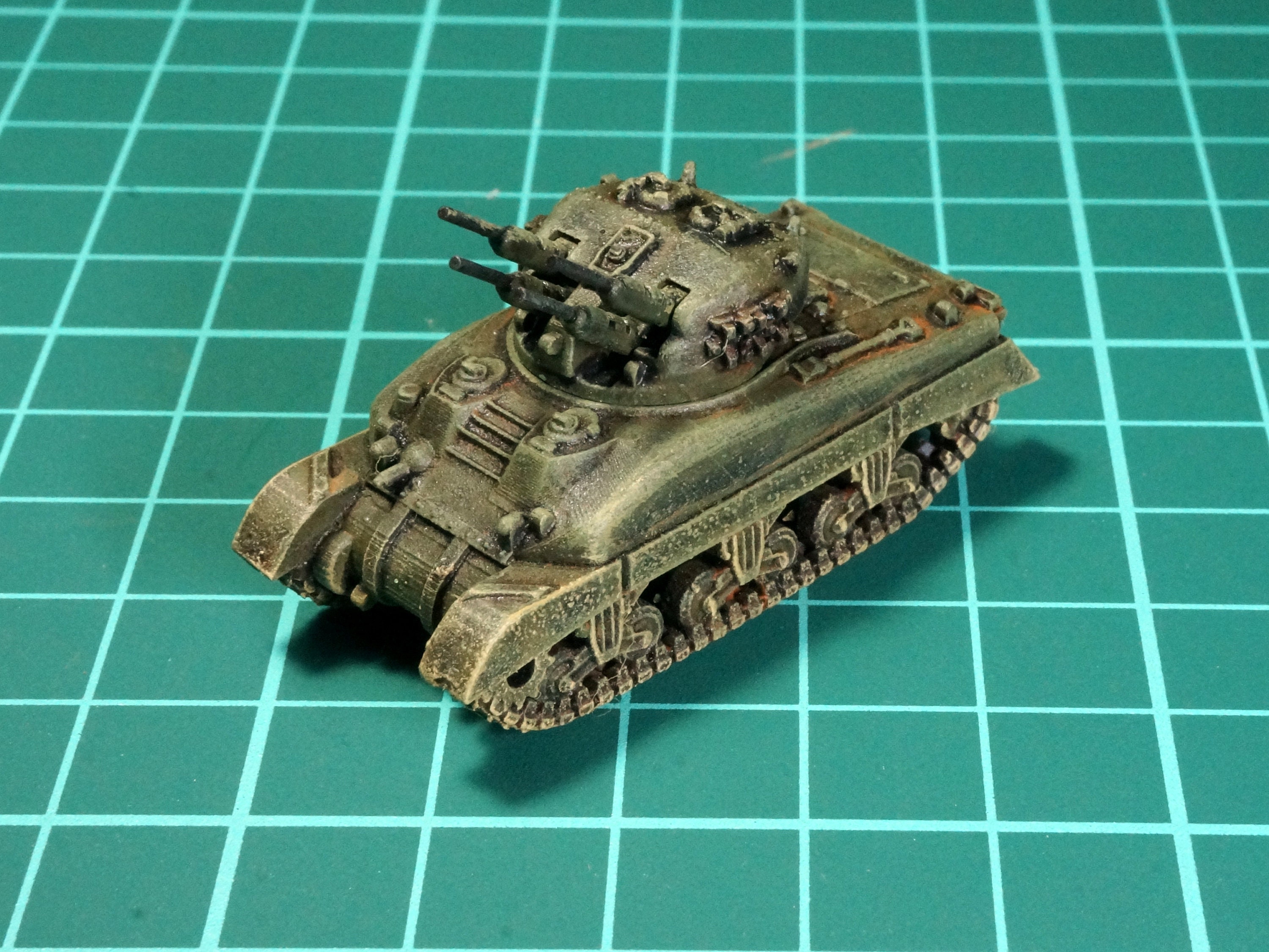 お値下げ【新品・未使用】WE’RTHY 2nd SKIN TANK sizeM 1/144 3D Printed WWII Canadian Skink AA Tank. Unpainted or Painted
