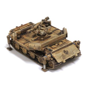 1/144 3D Printed &#39;46 E100 with Kommando-Gerät 36 Rangefinder for Flak E-100 with 128mm Flak 40 Zwilling. Unpainted or painted