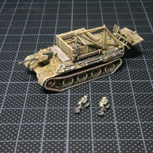 1/144 3D Printed WWII Bergepanther Recovery Tank  Unpainted or painted