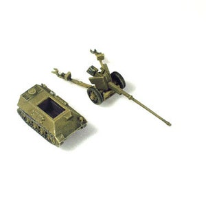 1/144 3D Printed &#39;46 VK 501 towing Pak 43/41. Unpainted or painted