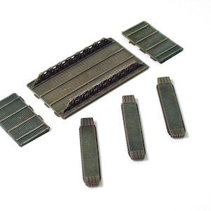 1/144 3D Printed Wargame Accessory - Pontoon Bridge Starter Kit