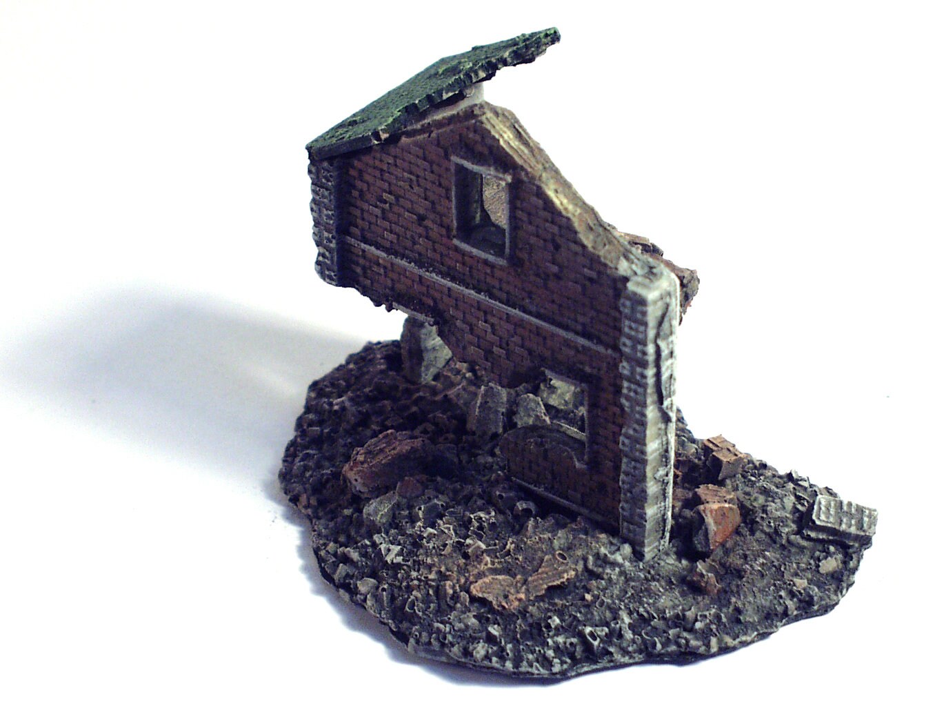 1/144 3D Printed Wargame Accessory - Brick Building and Rubbles - Etsy