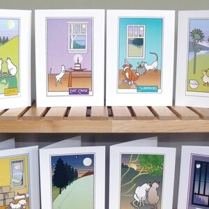 Ensemble de 4 cartes de votre choix