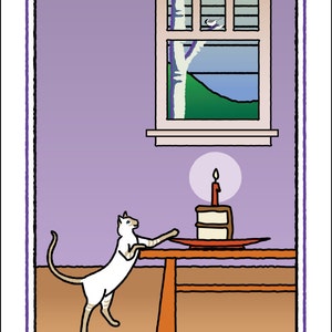 Birthday Card: Eat Cake