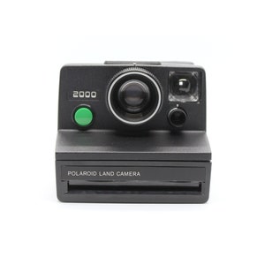 Polaroïd 2000 Land Camera Dans Son Étui Et Flashbar