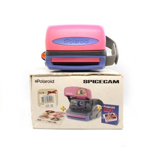 Polaroid SPICE CAM [includes original box, original stickers and original instructions book]