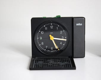 Boxed Braun Travel Alarm Clock AB 312 Sl. Dieter Rams / Dietrich
