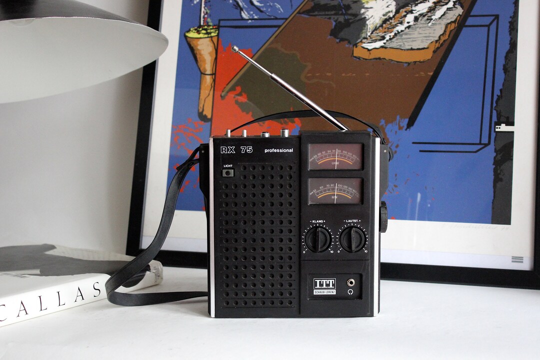 Vintage ITT Schaub Lorenz RX75 Professional. Germany 1975 - Etsy