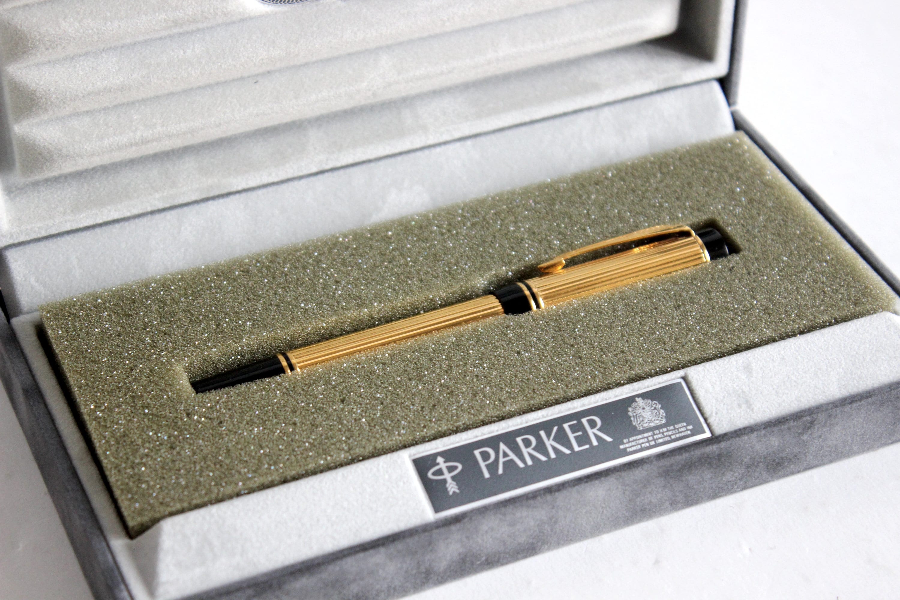 1990s Parker Duofold Centennial Gold Fountain Pen - Etsy