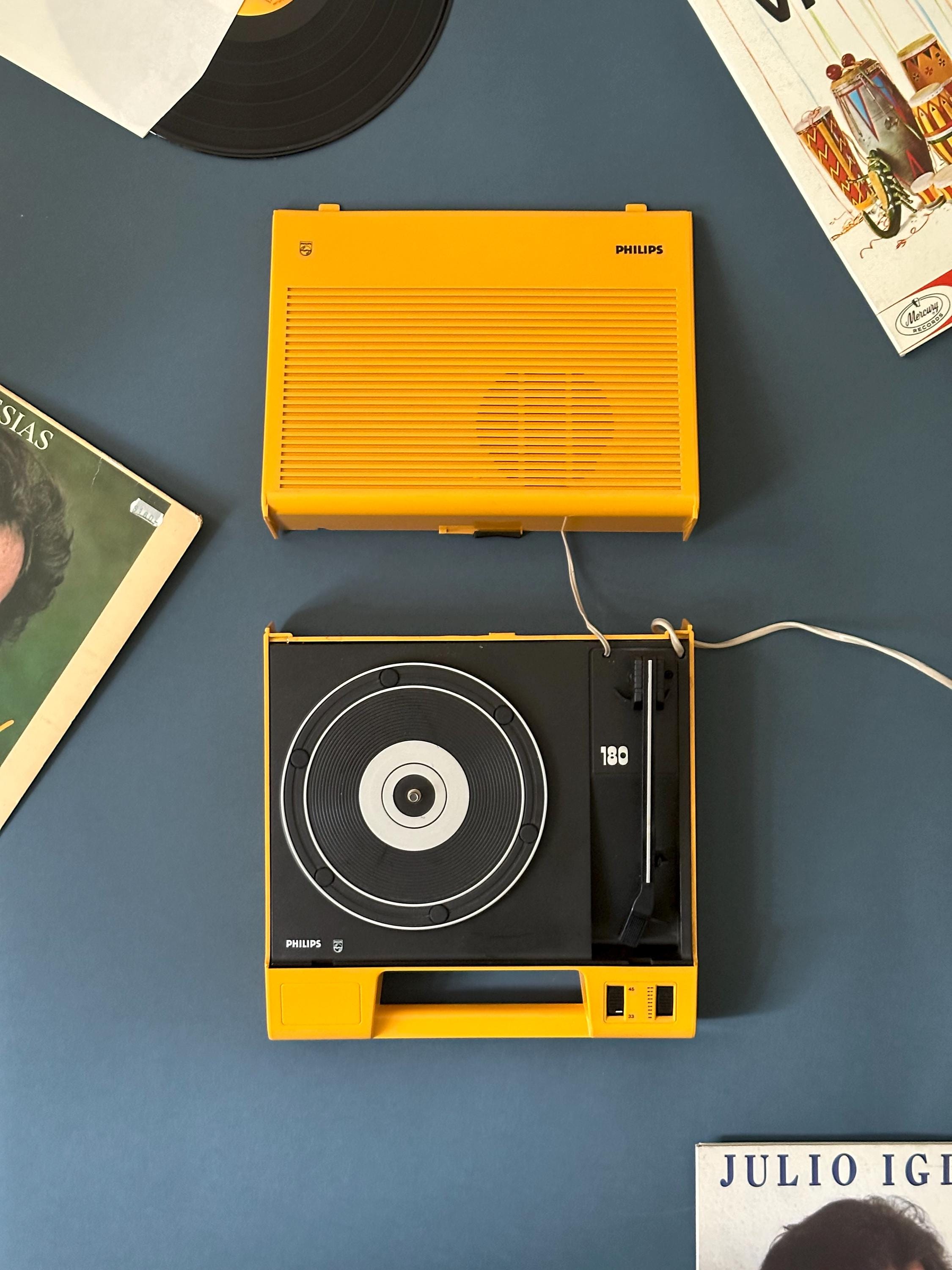 Turntable vintage philips - Etsy 日本