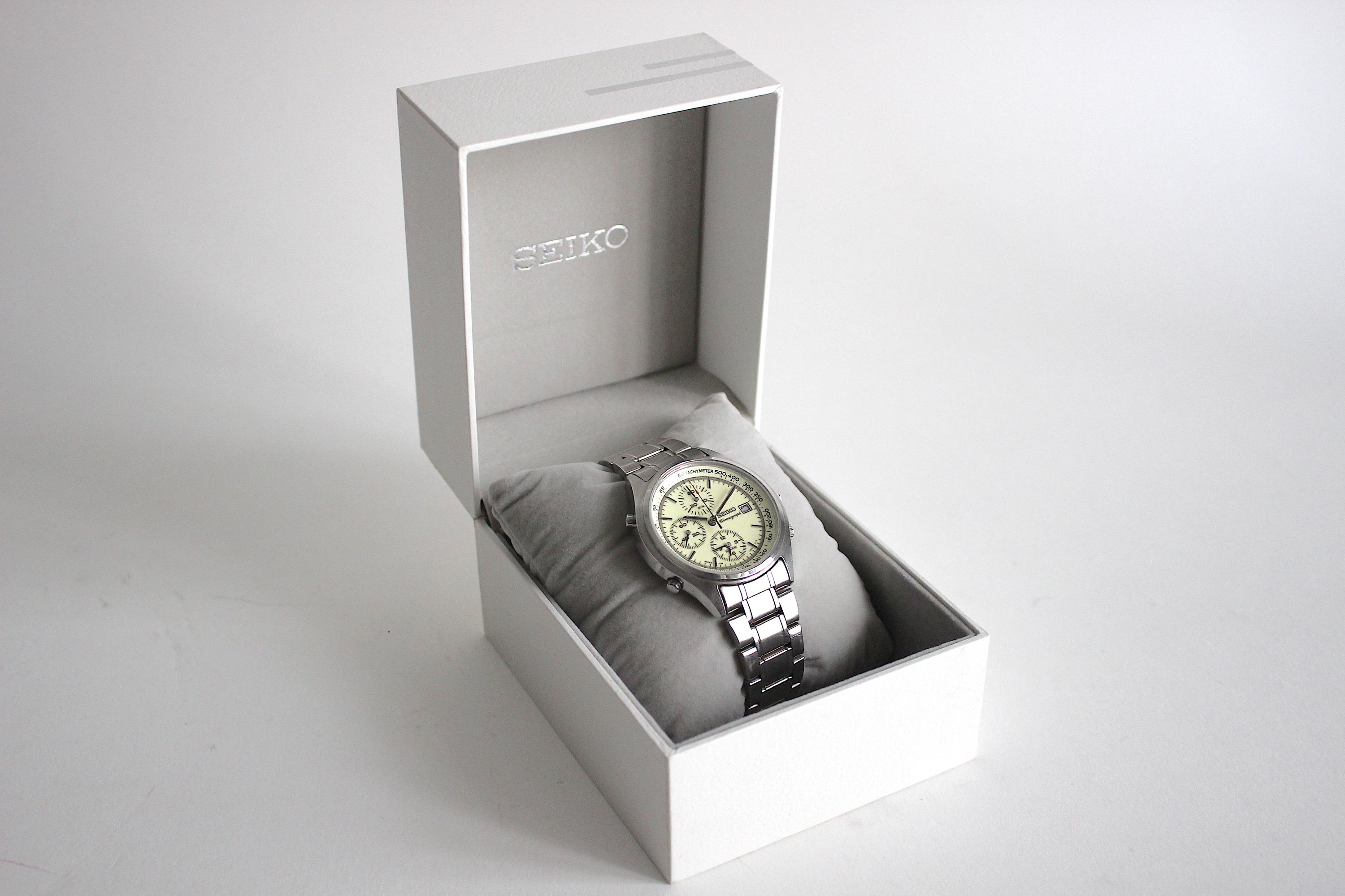 90s Seiko Quartz Chronograph – Model 7T32-7C69 - Etsy